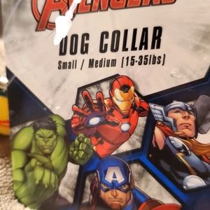 Avengers Dog Collar small/medium 15-35 lbs